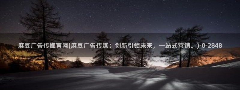 麻豆传媒官网版下载：麻豆广告传媒官网(麻豆广告传媒：创新引领未来，一站式营销。)