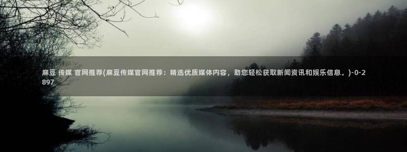 麻豆传媒官网频道：麻豆 传媒 官网推荐(麻豆传媒官网推荐：精选优质媒体内容，助您轻松获取新闻资讯和娱乐信息。)